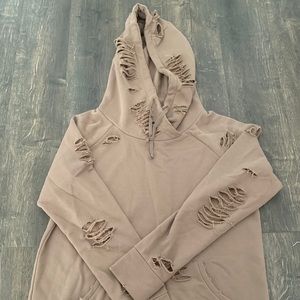 ALO Distressed Hoodie